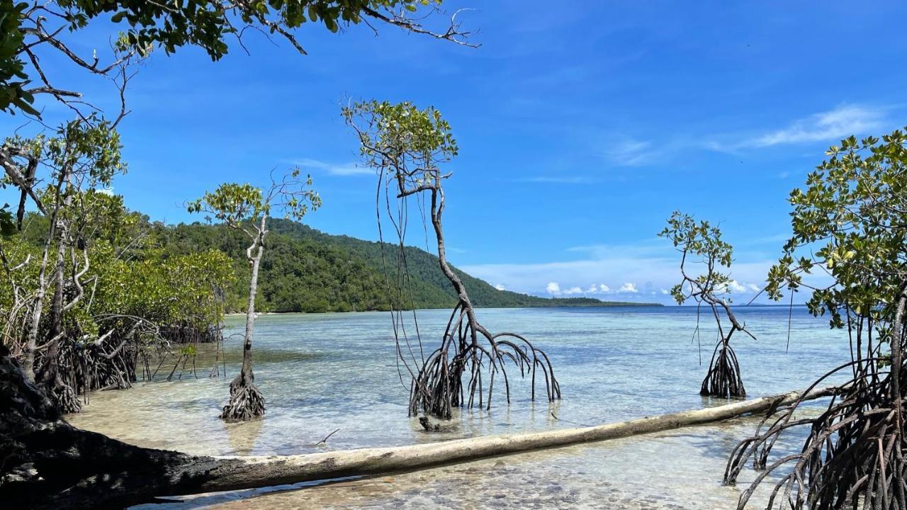 Nyande Raja Ampat Hotel Pulau Mansuar Exterior foto