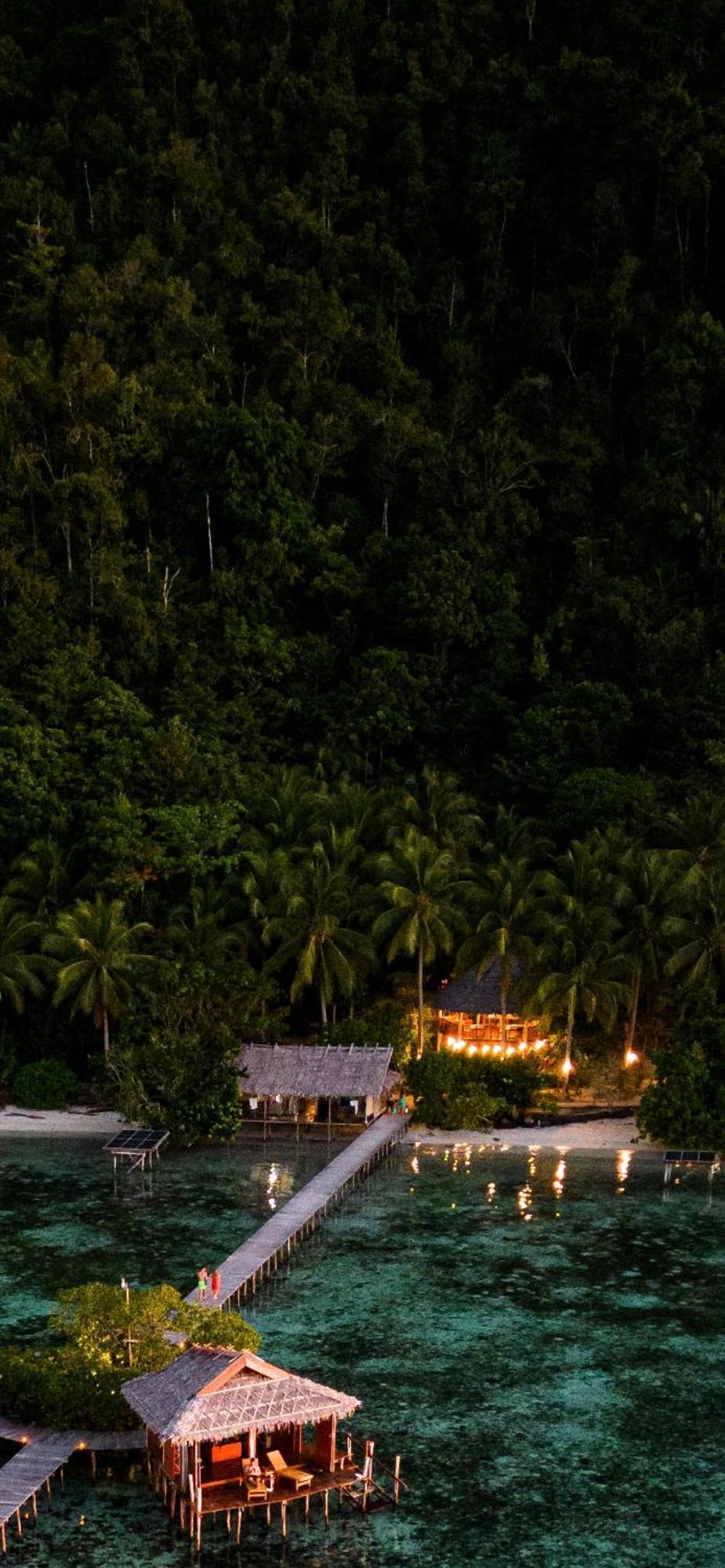 Nyande Raja Ampat Hotel Pulau Mansuar Exterior foto